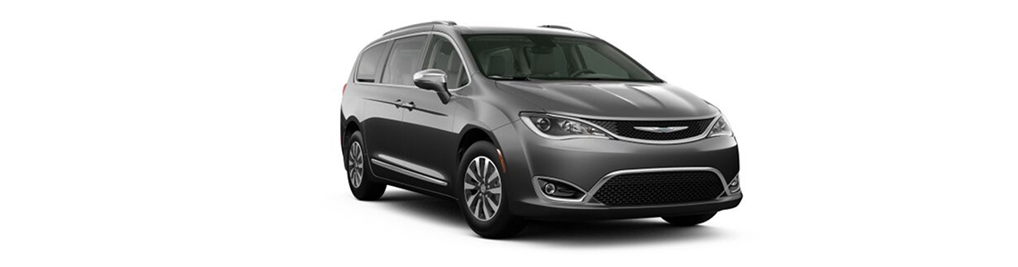 2020 Chrysler Pacifica Hybrid White Exterior Front View