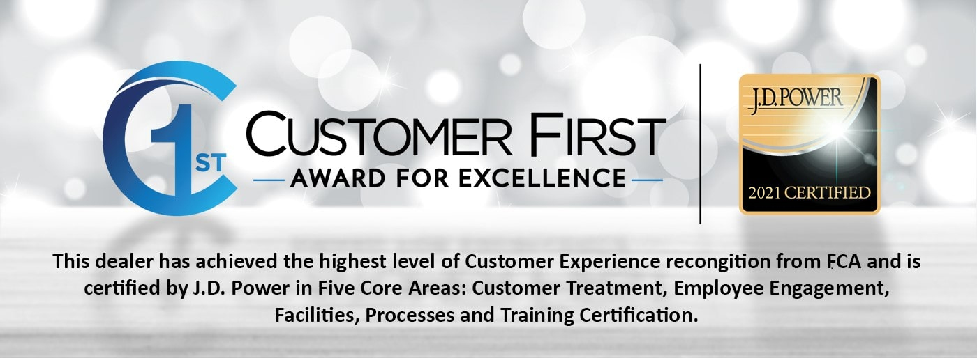 2020 Customer first experience award